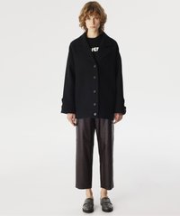 Twist OVERSIZE  - Kurzmantel - black