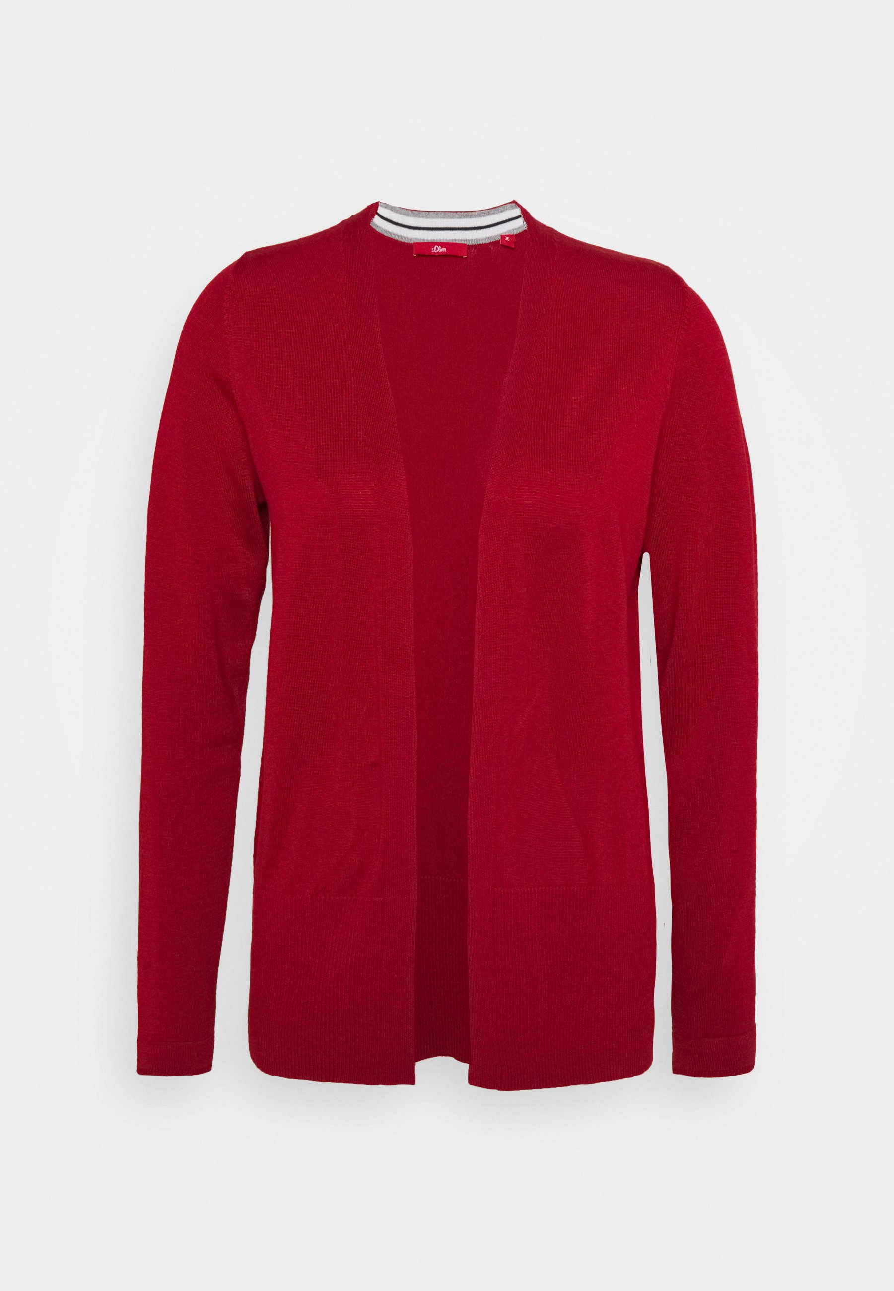 s.Oliver LANGARM Vest dark red Zalando.nl s.Oliver LANGARM Vest luminous red Zalando.nl