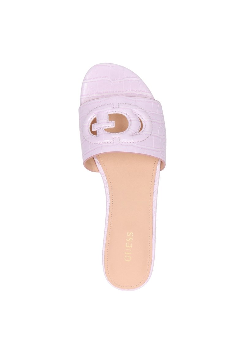 Damen Flache Pantoletten | Guess TASHIA Pantolette flach paars/flieder - UC76152 Damen Flache Pantoletten | Guess TASHIA Pantolette flach paars/flieder - UC76152