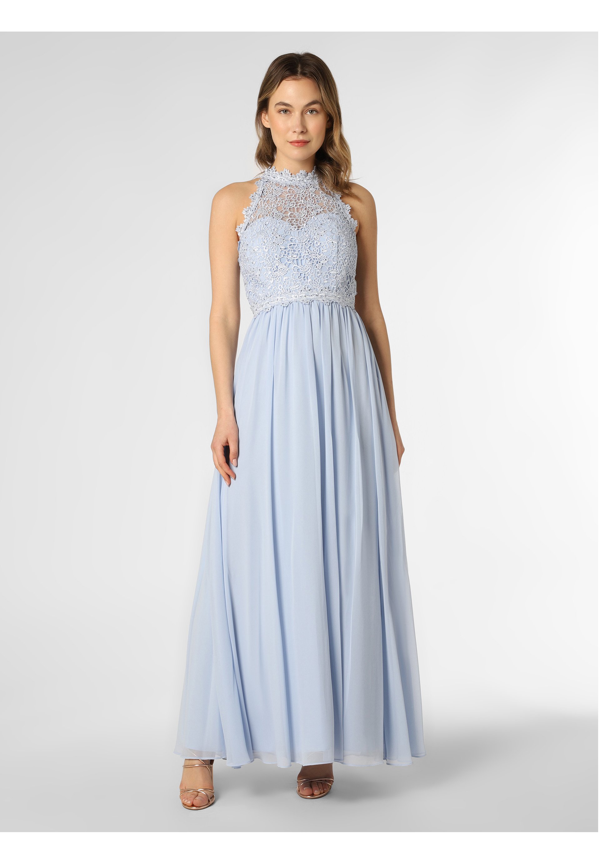 Marie Lund ABENDKLEID - Ballkleid - hellblau/rosa meliert - Zalando.de