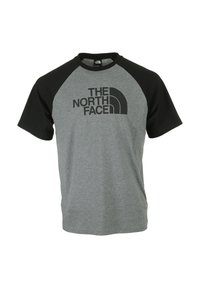 The North Face RAGLAN EASY - Camiseta estampada - medium grey heather