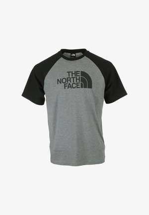 The North Face RAGLAN EASY - Camiseta estampada - medium grey heather