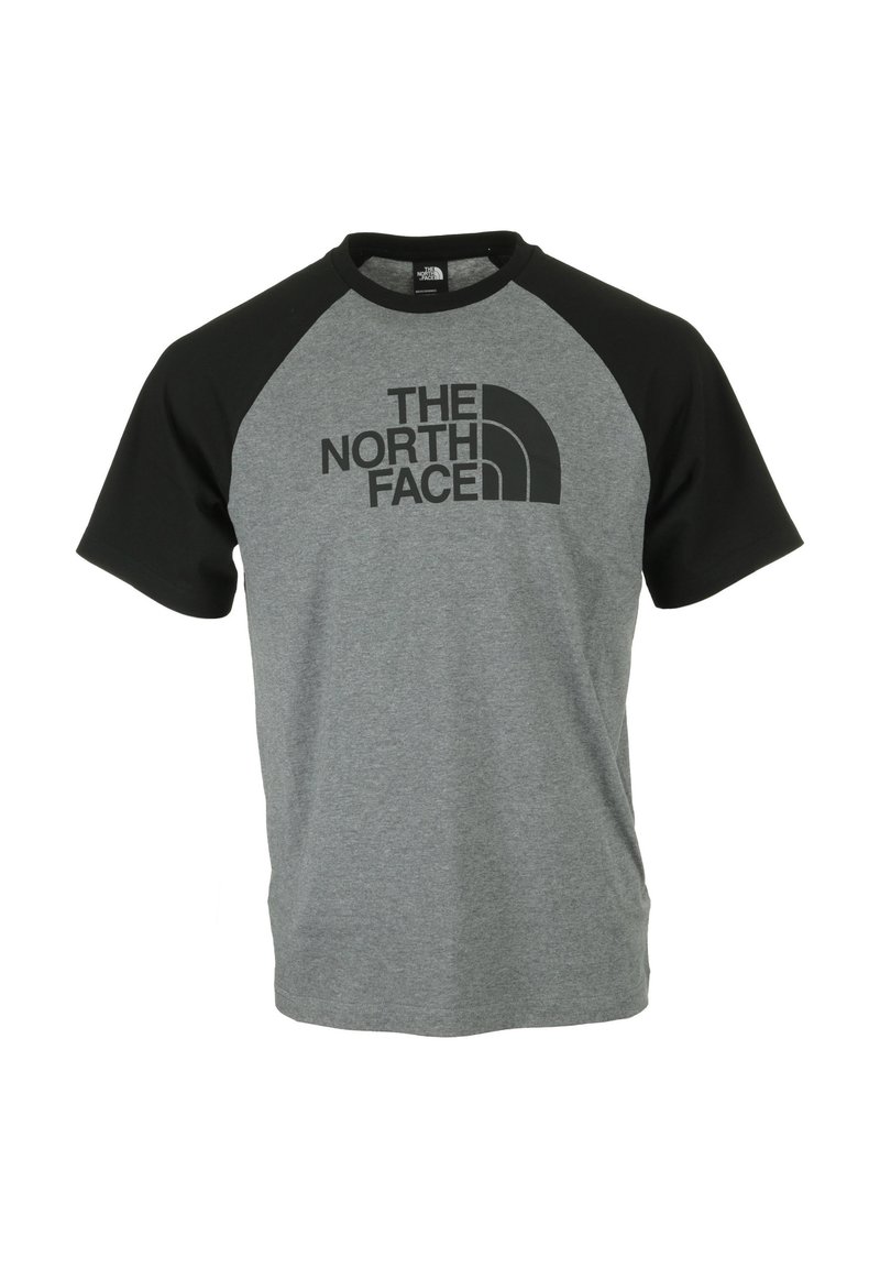 The North Face RAGLAN EASY - Camiseta estampada - medium grey heather