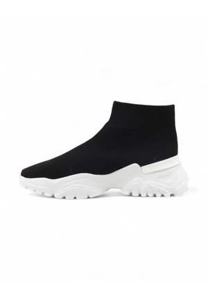 Scarpe senza lacci - black white