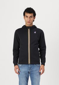 K-Way LE VRAI ARROUX UNISEX - Mikina na zip - black pure
