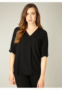 BASE LEVEL YILL - Blouse - black