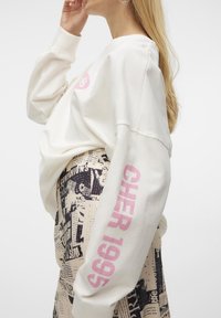 SOMETHINGNEW EMILY CLUELESS - Sweatshirt - star white