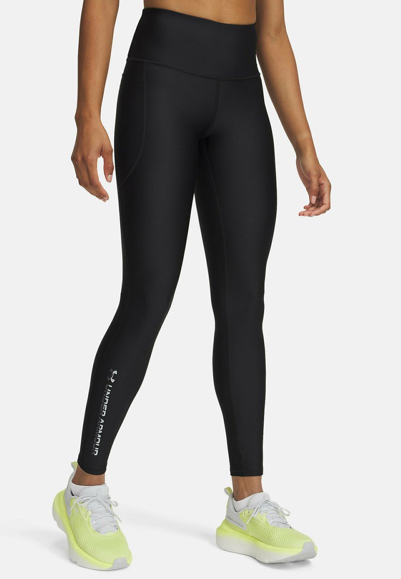 Under Armour - TECH BRANDED - Leggings - black, Enlarge