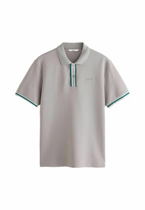 Next, REGULAR FIT - EMBOSSED MOTIONFLEX TIPPED POLO SHIRT . - Polo - grey