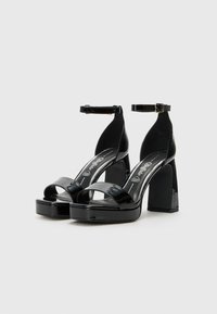 Buffalo ALICE NEAT - Korolliset sandaalit - black