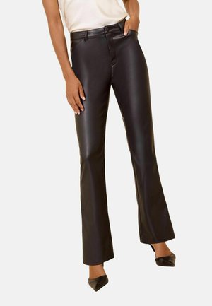 Friends Like These, Leather trousers - black