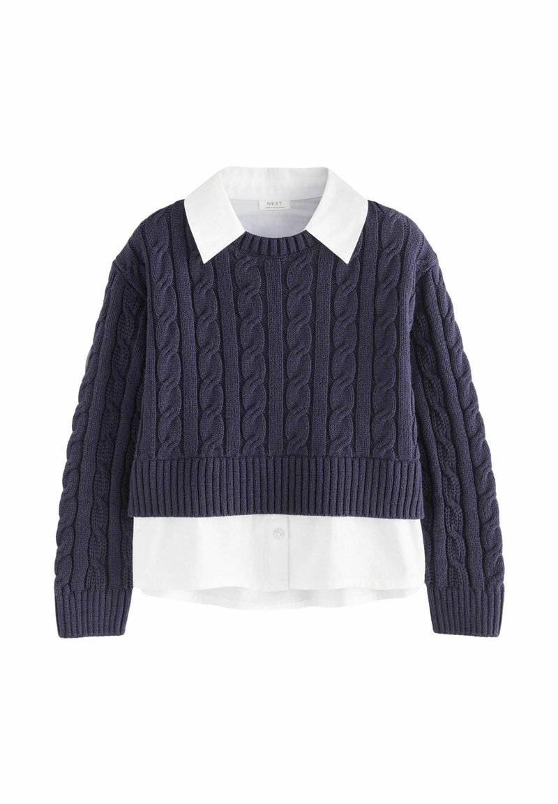Next REGULAR FIT  - Pulóver - navy