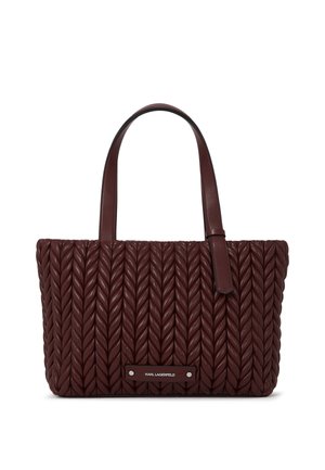 WEAVE TOTE - Tote bag - windsor burgundy