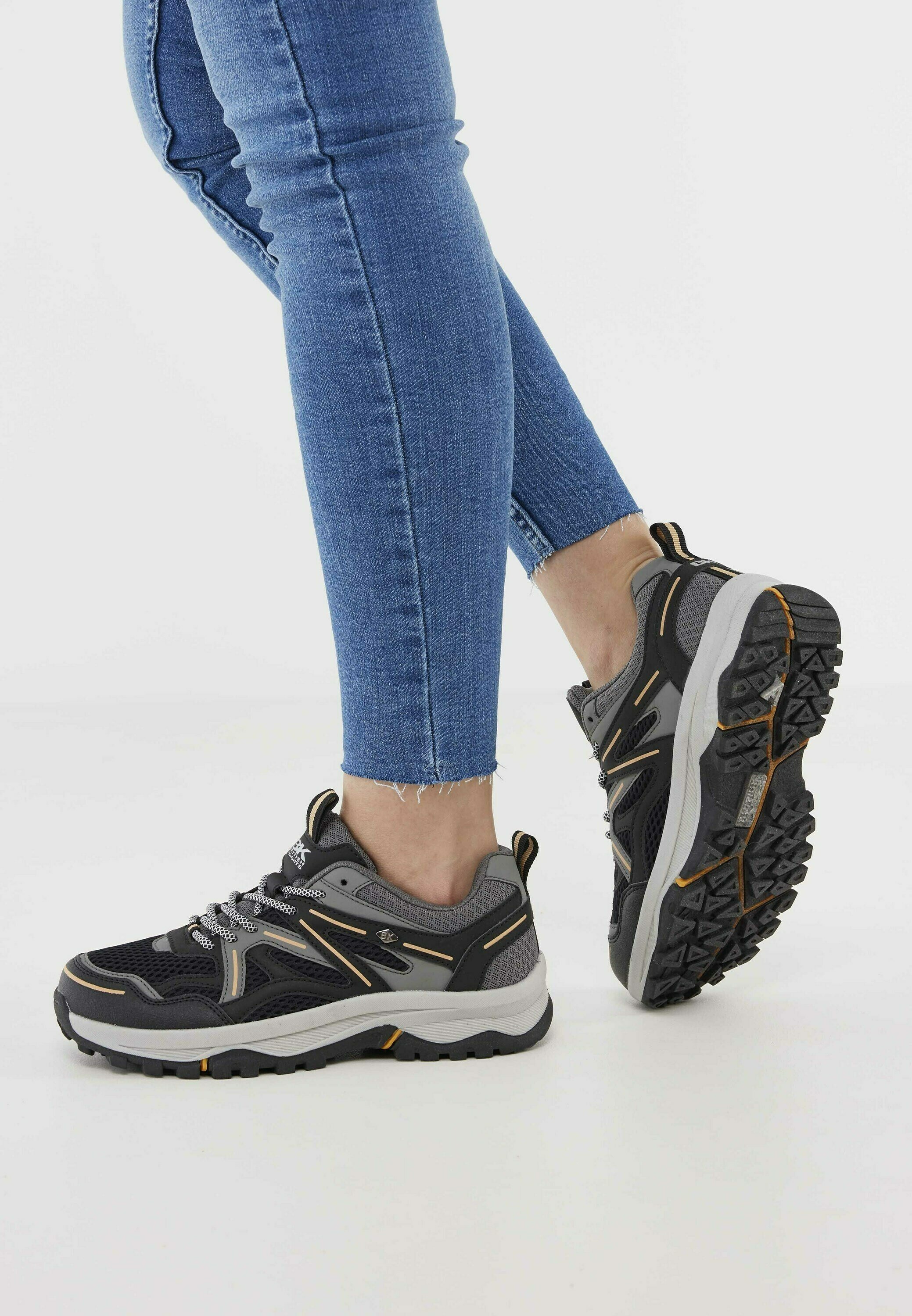 British Knights THORN - Sneakers laag - black/grey/peach/Zwart - Zalando.nl