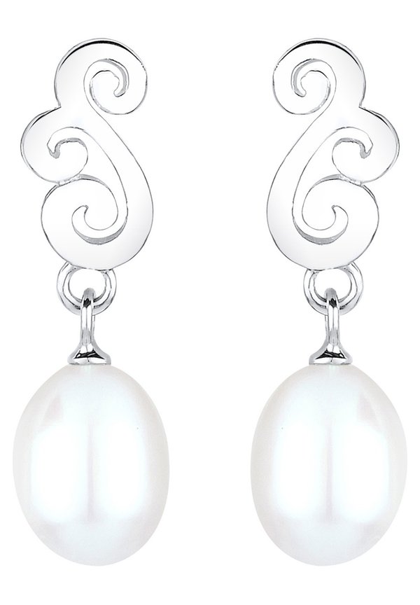 GLAMOUR ORNAMENT - Ohrringe - silberfarben