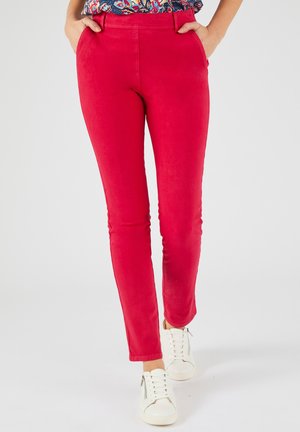 Damart BI VENTRE PLAT - Pantalon classique - Cherry