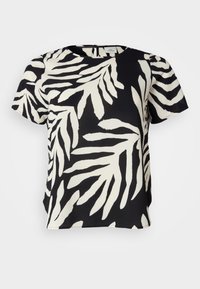 CARVICA LIFE  - Marškinėliai su spaudiniu - black/white