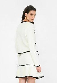 LIU JO Gilet - white black