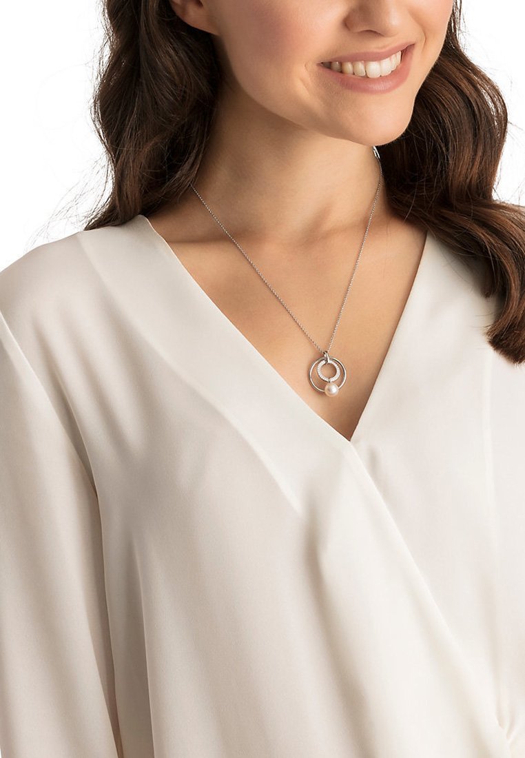 CHRIST Halskette - silver-coloured