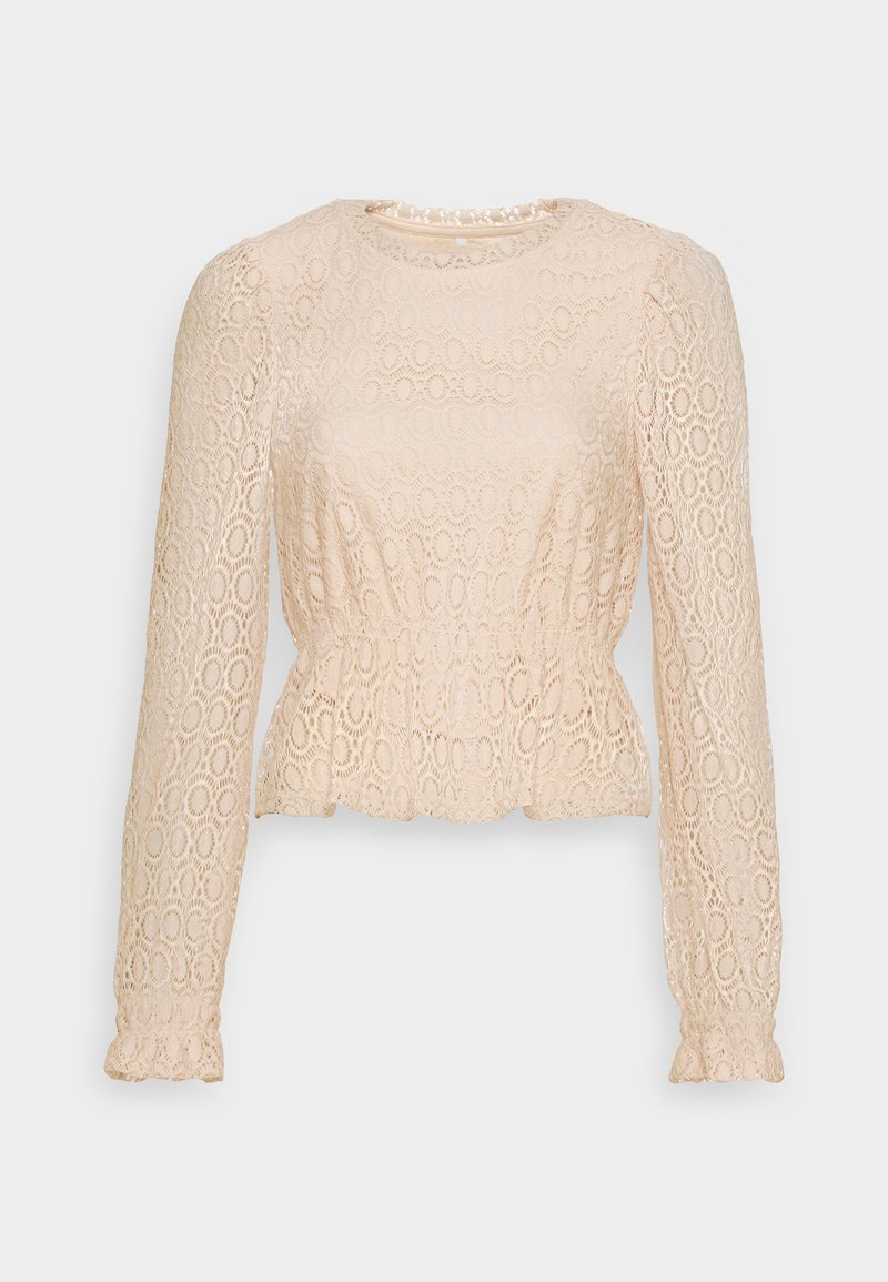 ONLY ONLEMILY - Μπλούζα με μακριά μανίκια - sandshell