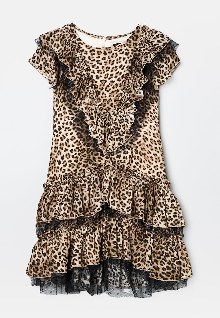 Monnalisa Jurk bruin