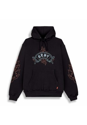 SUDADERA SAMPANS BLACK - Bluza z kapturem
