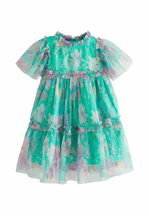 Next REGULAR FIT - Freizeitkleid - green floral