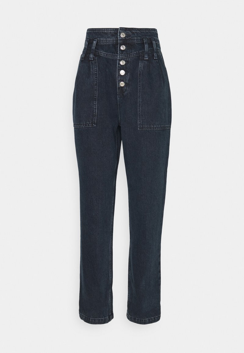 Topshop Relaxed fit jeans donkerblauw