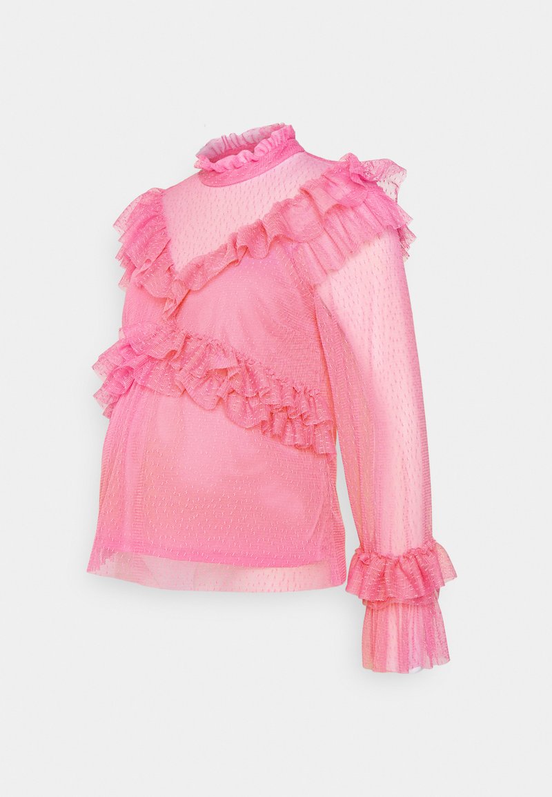 River Island Maternity Longsleeve donkerroze