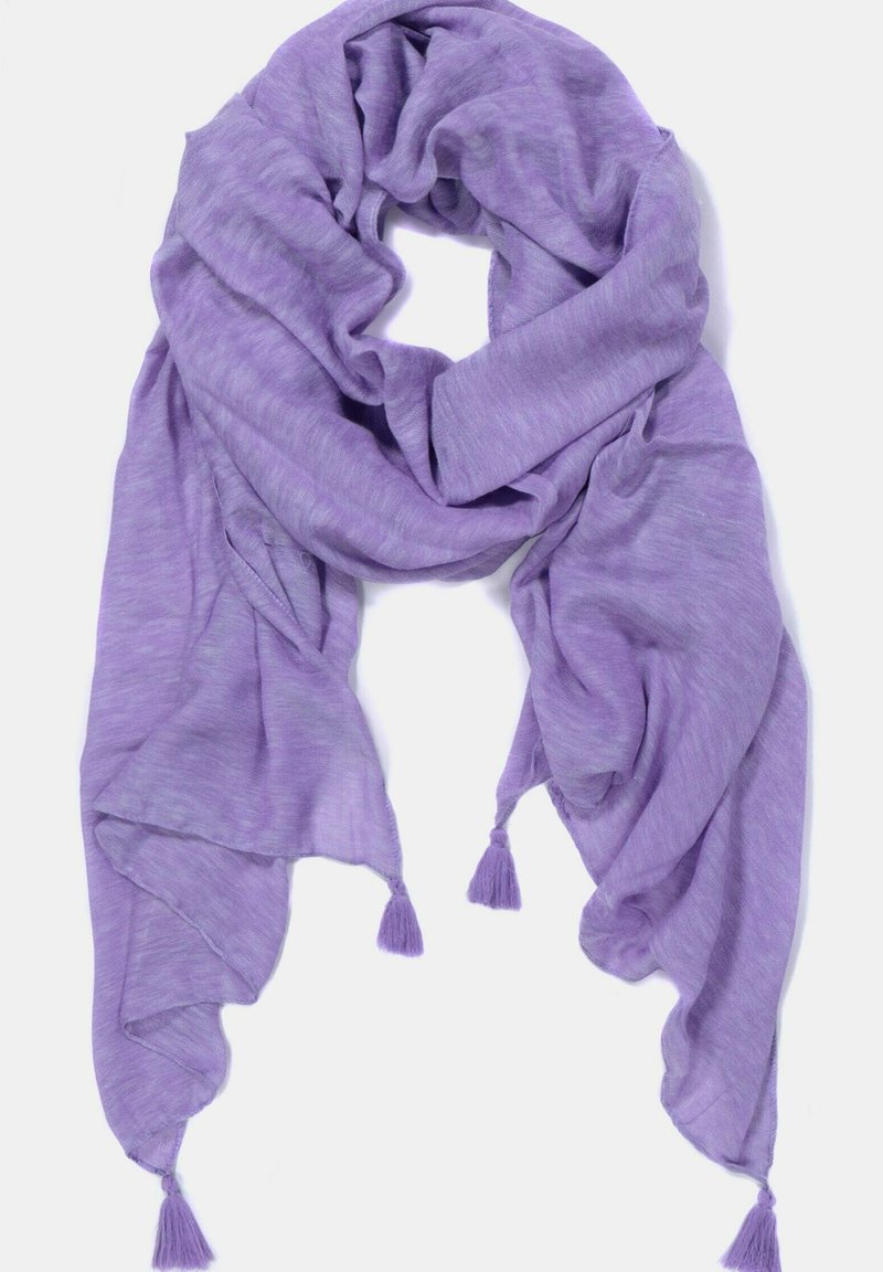 Damen Schals | Ulla Popken Schal hell lavendel/lila-meliert - ZB67953 Damen Schals | Ulla Popken Schal hell lavendel/lila-meliert - ZB67953