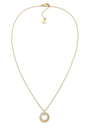 DOUBLE CIRCLE SPARKLING - Collier - gold-coloured