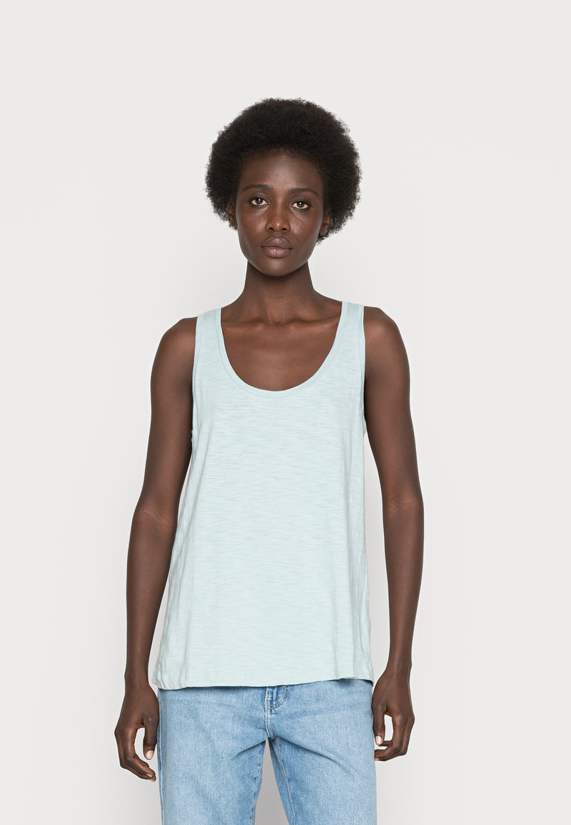 Damen Kleider | Noa Noa ESSENTIAL Top cloud blue/blau - JN99446 Damen Kleider | Noa Noa ESSENTIAL Top cloud blue/blau - JN99446