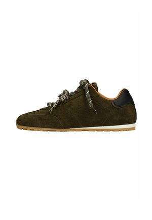 Sneakers laag - grün