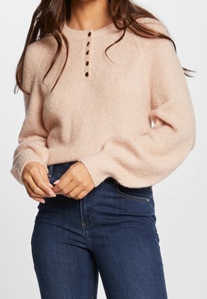 Pullover - mottled pink