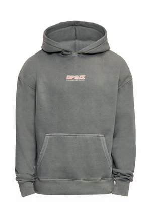 Dropsize, HEAVY OVERSIZE - Jersey con capucha - washed grey