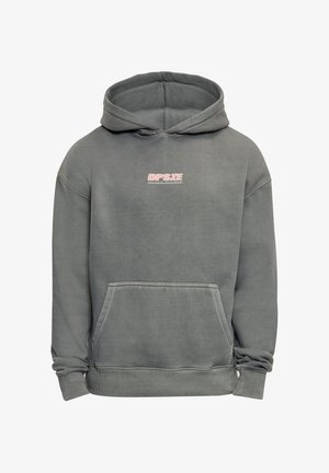 Dropsize, HEAVY OVERSIZE - Jersey con capucha - washed grey