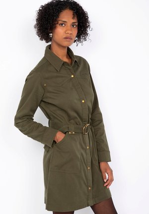 Schott WESTERN - Blusenkleid - kaki