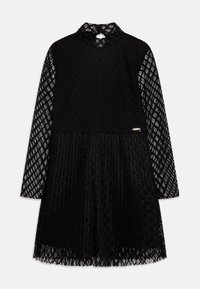 Guess JUNIOR LACE DRESS - Koktejlové šaty / šaty na párty - jet black