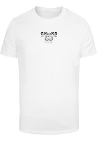 GIVE YOURSELF TIME TEE - Tricou cu imprimeu - white