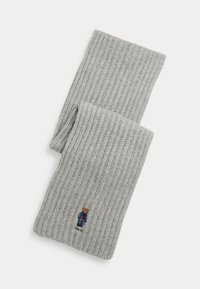 POLO BEAR RIB-KNIT SCARF - Scarf - grey