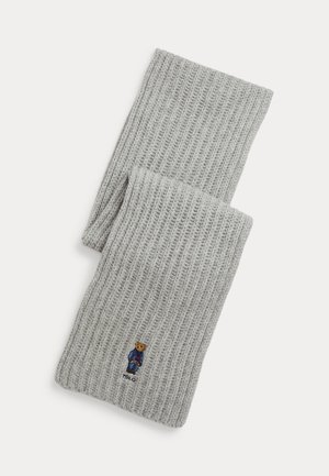 POLO BEAR RIB-KNIT SCARF - Šal - grey