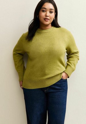 CURVES CREW NECK  - Maglione - green