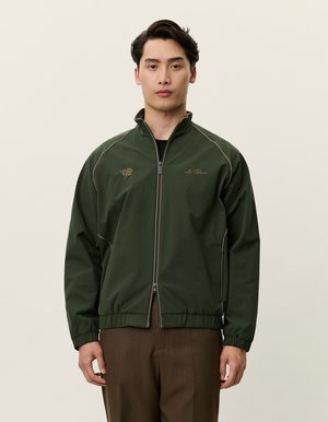 JACK SEERSUCKER - Pikkutakki - duffel bag green