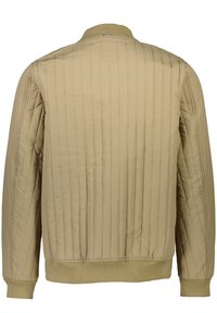 Lindbergh VERTICAL QUILTED JACKET - Chaqueta de entretiempo - dk sand