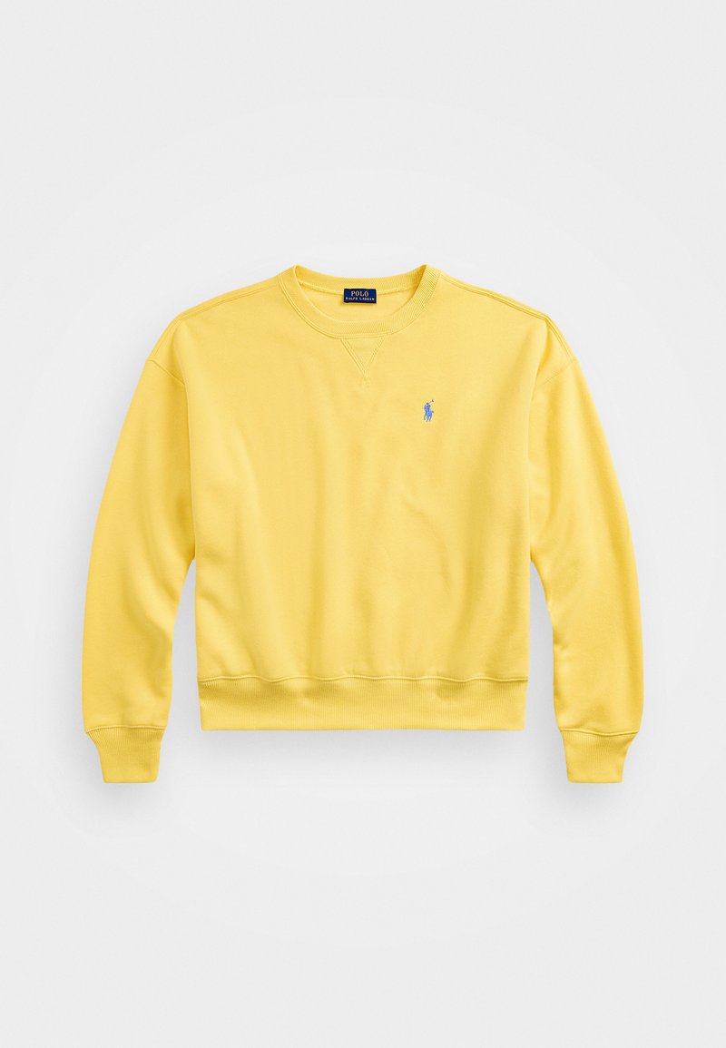 Polo Ralph Lauren FLEECE CREWNECK PULLOVER - Sweater - cambridge yellow