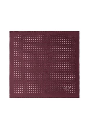 HANDKERCHIEF  - Pocket square - burgundy red