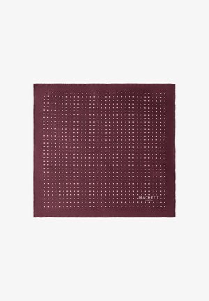 Hackett London HANDKERCHIEF - Pochet - burgundy red