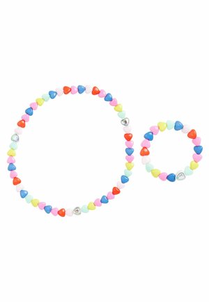 RAINBOW HEART SET - REGULAR FIT - Grandinėlė - pink
