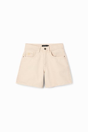 SURY - Jeansshort - beige crude