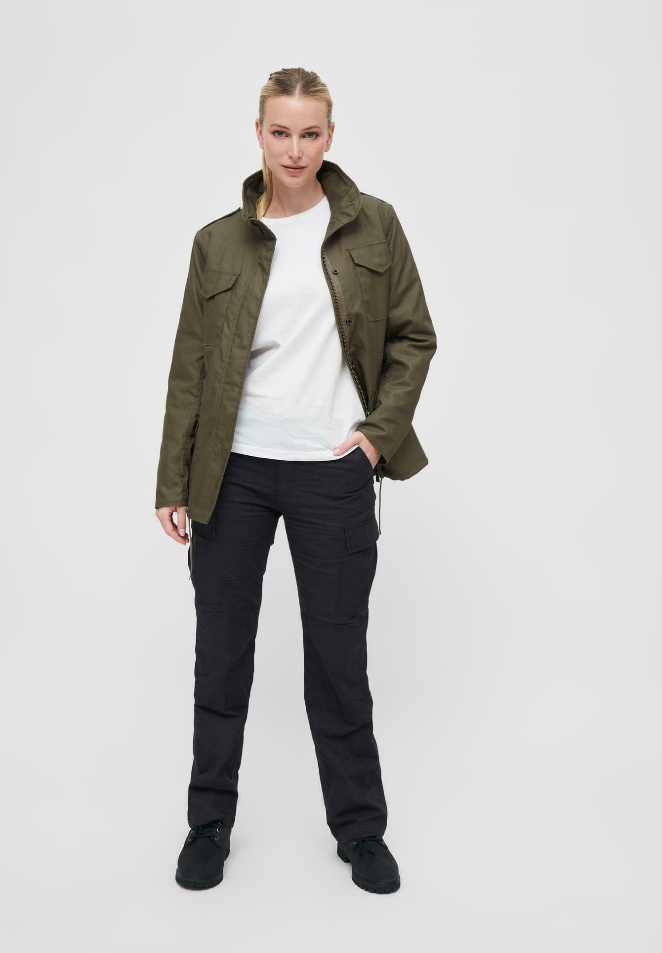 Brandit Chaqueta fina - olive/verde oliva - Zalando.es